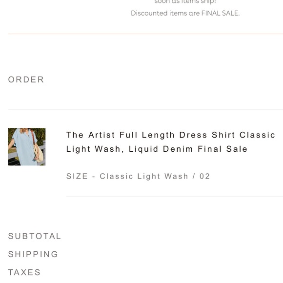 Grayson - The Artist Full Length Dress Shirt Classic
Light Wash, Liquid Denim - Picture 4 of 4